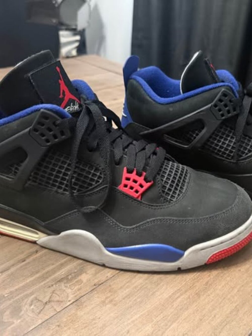 Air Jordan 4 Retro NRG “Raptors” – Black / Purple / Red